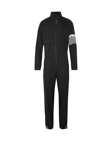 prada white tuxedo|Prada nylon boiler suit.